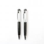 Pen Drive Metal Usb Flash Ink Can Blue And Black Color Laser Logo On Body for sale