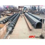 Worm gear U Shape Auger Screw Conveyor 400mm ​Diameter For Storage for sale