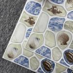 Indoor Rustic Square Glazed Tiles Rough Surface 300x300mm Garden Floor