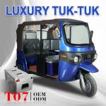 3000W Electric Passenger Tricycle Tuk Tuk Fast Charging 2 Seater E Rickshaw OEM for sale