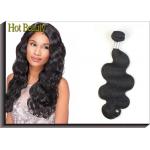 Unprocessed One Donor Peruvian Body Wave Hair Extensions 10 Inch - 30 Inch for sale