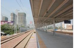 China Long Span Pre Engineered Building Structure Waiting Station Steel Roof Trusses supplier