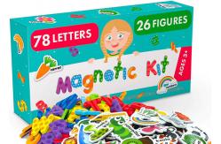 China Customized Design EVA Foam Fridge Magnet Alphabets Numbers Set for Preschool Learning supplier