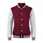 Casual Slim Fit Mens Oversized Pullover Hoodie College Sportswear Baseball Jacket for sale