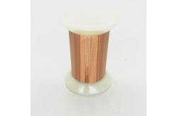 China Solid Conductor 0.015mm Self Bonding Copper Enameled Wire supplier