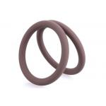 Industrial Fluorine Rubber O Ring Seals , Fluorocarbon Oring TS16949 ROHS