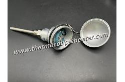 China Accurate Stable Assembled PT100 RTD / Thermocouple Temp Sensor with Transmitter  4~20mA supplier