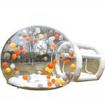 Fun House Clear Inflatable Crystal Igloo Dome Bubble Tent Transparent Kids Inflatable Bubble Balloons House for Party for sale