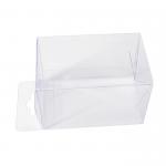 PVC PET PP Silkscreen Printing Clear Stackable Shoe Boxes for sale