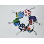 Wave Chain Custom Soft Pvc Keychain 2D Design Cartoon Design for sale