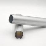 Aluminium Alloy Lean Tube Customizable Round Aluminum Pipe For Racking System for sale