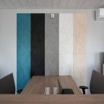 Natural Pure Cementitious 1mm Fiber Width Wood Wool Acoustic Panel for sale