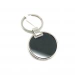 Siliver black Design Metal Keychain Holder TT Payment Term Individual Polybag Package for sale