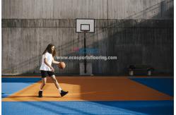 China Modular Pp Interlocking Sports Flooring IAAF ITF ISO14001 Apporved supplier