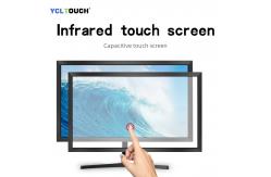 China Aluminium IR Touch Screen Frame 20 Points 70 Inch IR Multi Touch Frame supplier