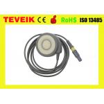 Edan Cadence II / F3 Fetal Transducer , Edan 6 Pin Fetal toco transducer probe for sale