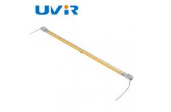 China 2000W SK17 Quartz Halogen Infrared Heater Lamps White Reflector supplier