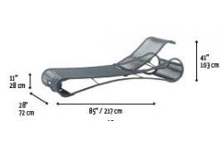 China UV Resistant Black Wicker Sun Lounger For Open Air Bar And Cafe supplier