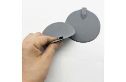 China Custom Circular Silicone Rubber Conductive Tens Electrode Pad supplier