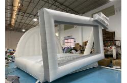 China Custom 4*4*3.4M Inflatable Wedding Bouncer For Amusement Park supplier