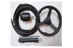 China 350HP Yacht Boat Hydraulic Steering System With 46cm Steering Wheel supplier