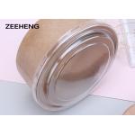 42oz 1300ml Round Sturdy Disposable Soup Bowls Kitchenware With Clear PET Lid for sale