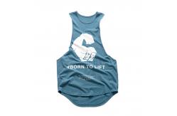 China Personalized Mens Workout Tank Tops Bodybuilding Wear XS-4XL Size supplier