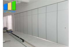 China Laminate Flexible Folding Sliding Sound Proof Office Partition For Meeting Room supplier