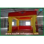 Advertising Exhibition Booth Tent Giant Inflatable Camping Tent Oxford Cloth / Pvc Tarpaulin Outdoor Tent for sale