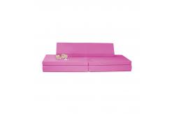 China Micro Suede 6 Piece Foam Play Couch Set Toddler To Teen Playroom Sofas supplier