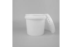 China Small Capacity 2L Plastic Bucket With Lid And Handle supplier