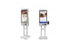 China Capacitive Self Checkout Machines Kiosk 32 Inch Touch Screen Payment Terminal supplier