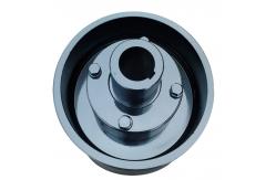 China NGCLZ Drum Shape Flexible Gear Coupling With Brake Wheel supplier