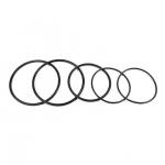 Custom Silicone Rubber Cutting Service Rubber Sealing Rings With Abrasion Resistance for sale