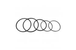 China Custom Silicone Rubber Cutting Service Rubber Sealing Rings With Abrasion Resistance supplier