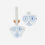 Industrial Medical FPC Membrane Switch , Electrical Membrane Keypad With Led