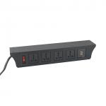 68mm Aluminum Alloy Desktop Power Outlet Anti Corrosion for sale