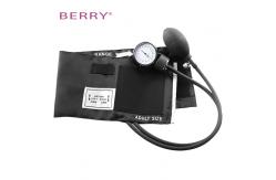 China Black Manual Sphygmomanometer Home Use Dual Tube supplier