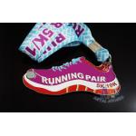 Shoe Shape Custom 5k Medals , Custom Olympic Medals Antique Color Plating for sale