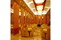 China Wooden Movable Partition Wall Panels for Conference Room / Noise Cancelling Room Dividers supplier