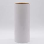 Removable Anti Static Label Material 1Mil Gloss White Polyimide Materials With Glassine for sale