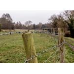 3or 4inch Barb Distance Double Twisted Hot Dipped Galvanized Barbed Wire for sale