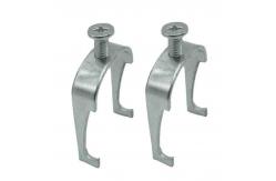 China Wear Resisting Rigid Strut Straps Metal Pipe Clamp With Screw supplier