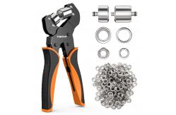 China Multipurpose Durable Grommet Plier Kit , Portable Grommet Crimping Tool supplier