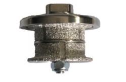 China High Precision Diamond Profile Wheel , Vacuum Brazed Router Bits For Angle Grinder supplier