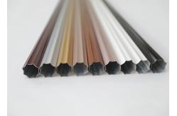 China 28mm 6.7 Metres 0.45mm Galvanized Pipe Curtain Rod supplier
