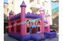China Funny Inflatable Bouncer Slide , Commercial Children Princess Slides supplier