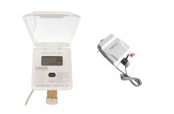 China White Ultrasonic Water Meter Low Starting Flow Rate Strong Anti - Interference supplier