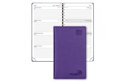 China 80GSM Paper Purse Size Planner With Hourly Schedule And Monthly Tabs supplier
