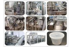 China 4Lines Plastic Cup Filling Sealing Machine supplier